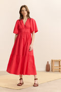 Robe Camila - Rouge