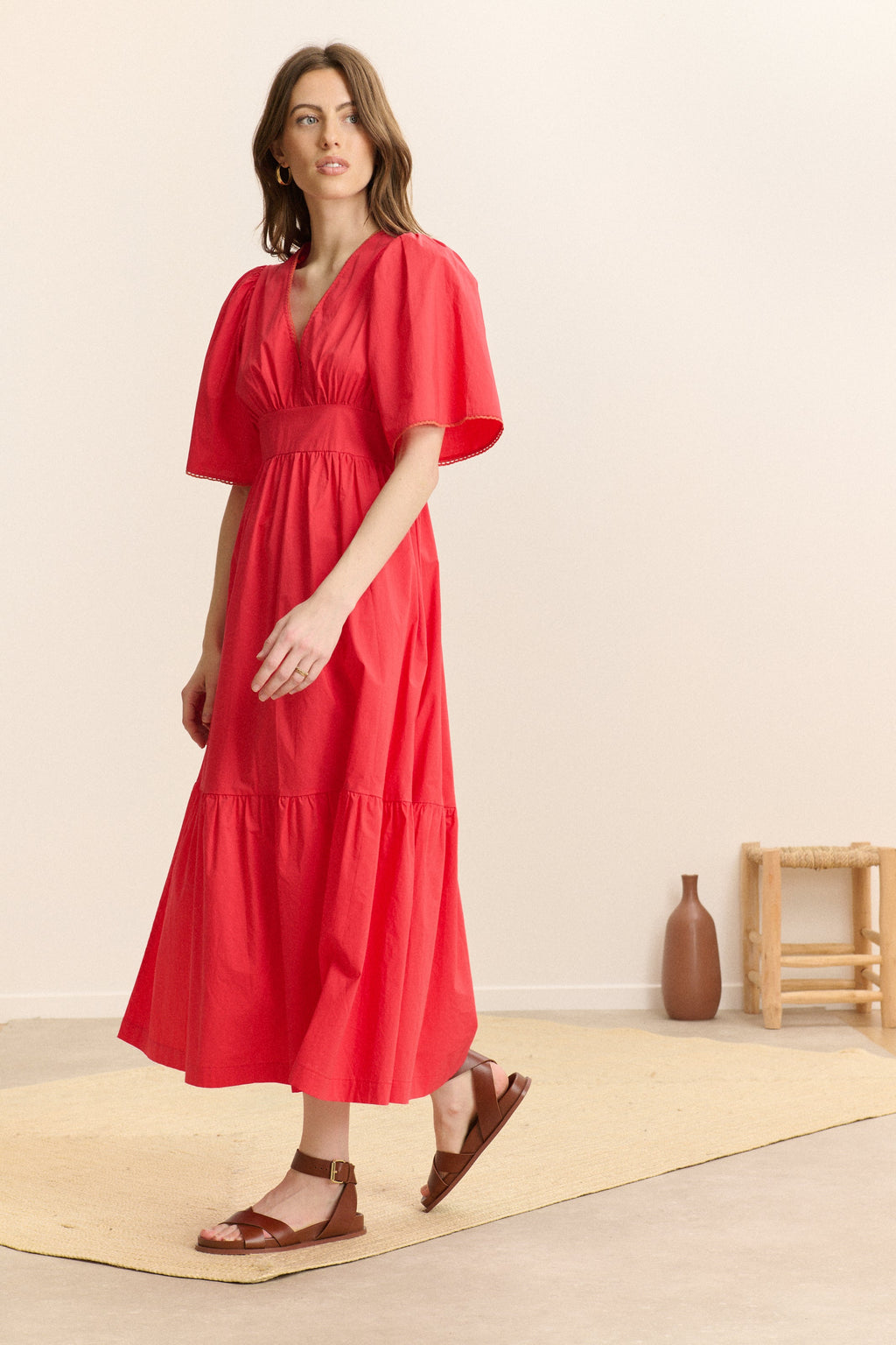Robe Camila - Rouge