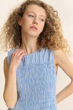 Robe Capucine - Bleu