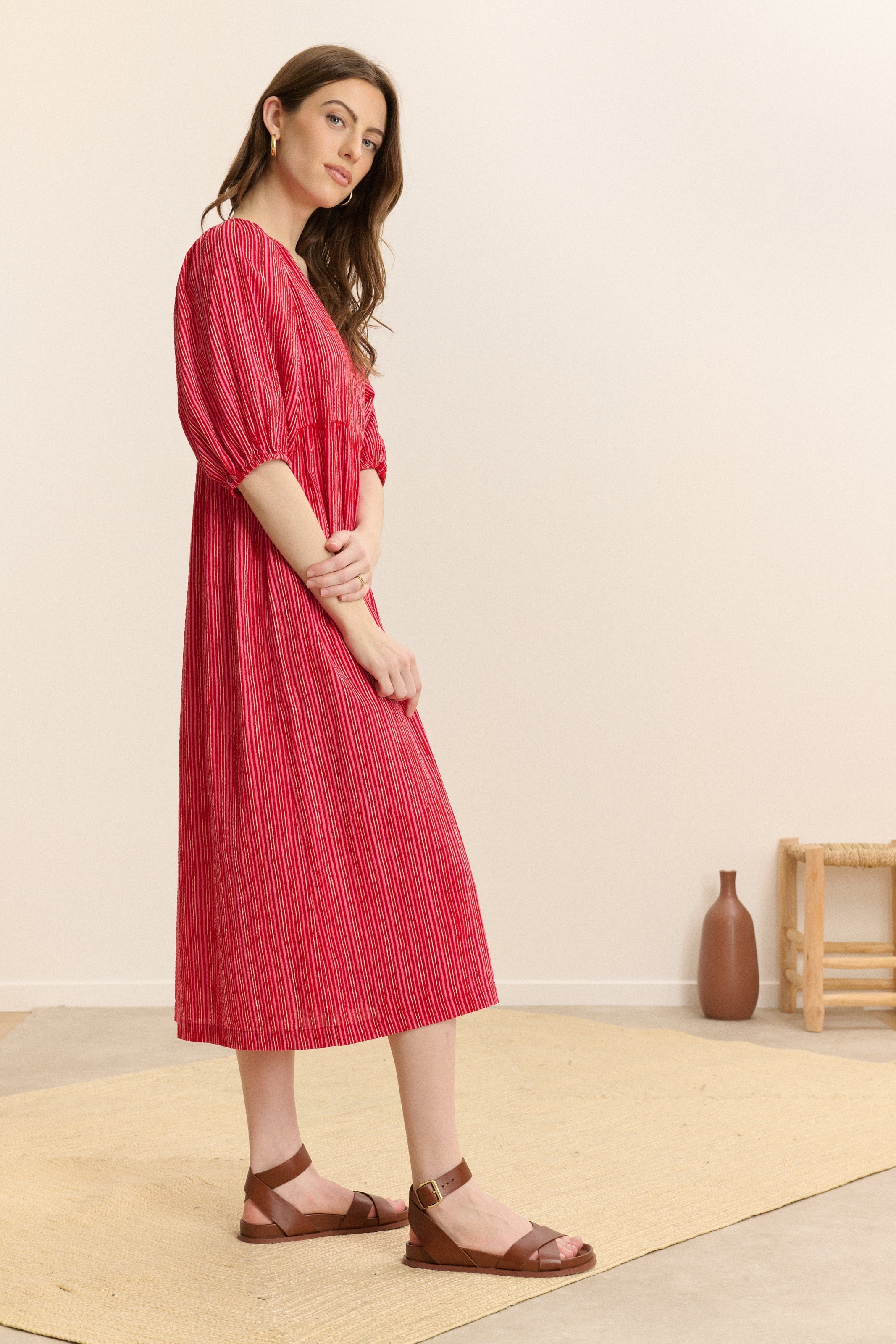 Robe Cara - Rose