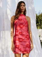 Robe Courte Rose Blush