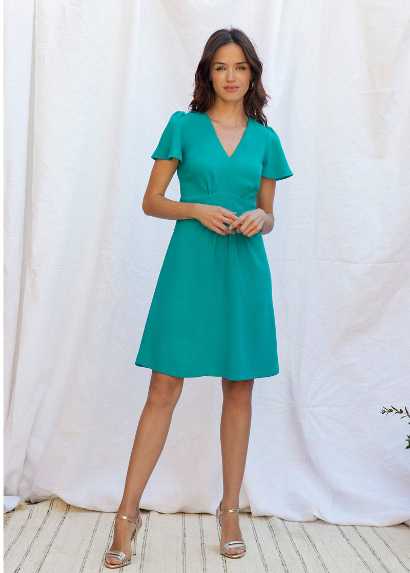 Robe Gabi Vert Émeraude