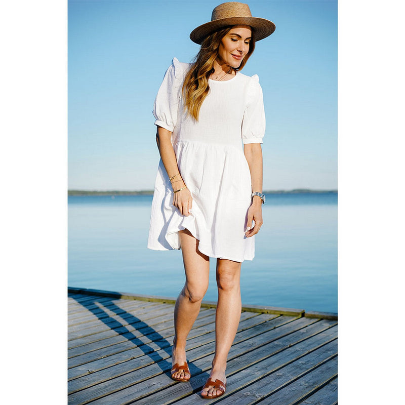 Seven August - Vestido Jody - Blanco