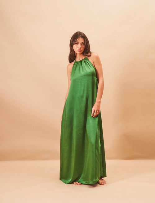 Sofya dress Green - Emerald