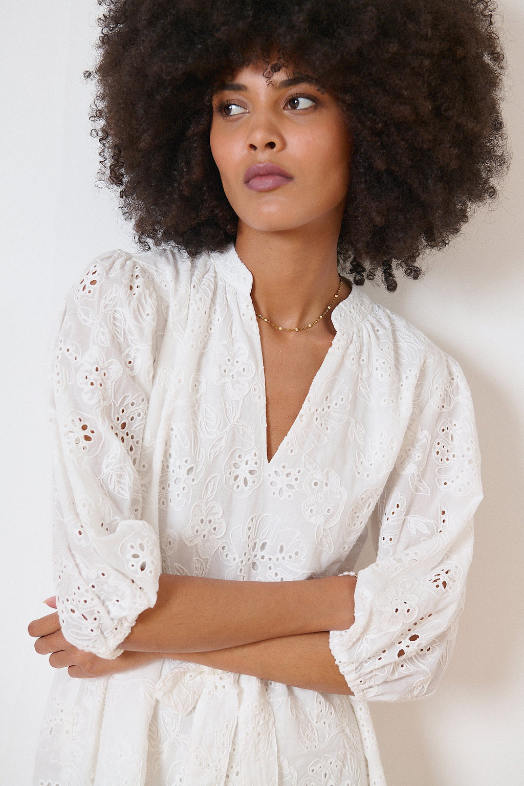 Robe Valerie - Ecru