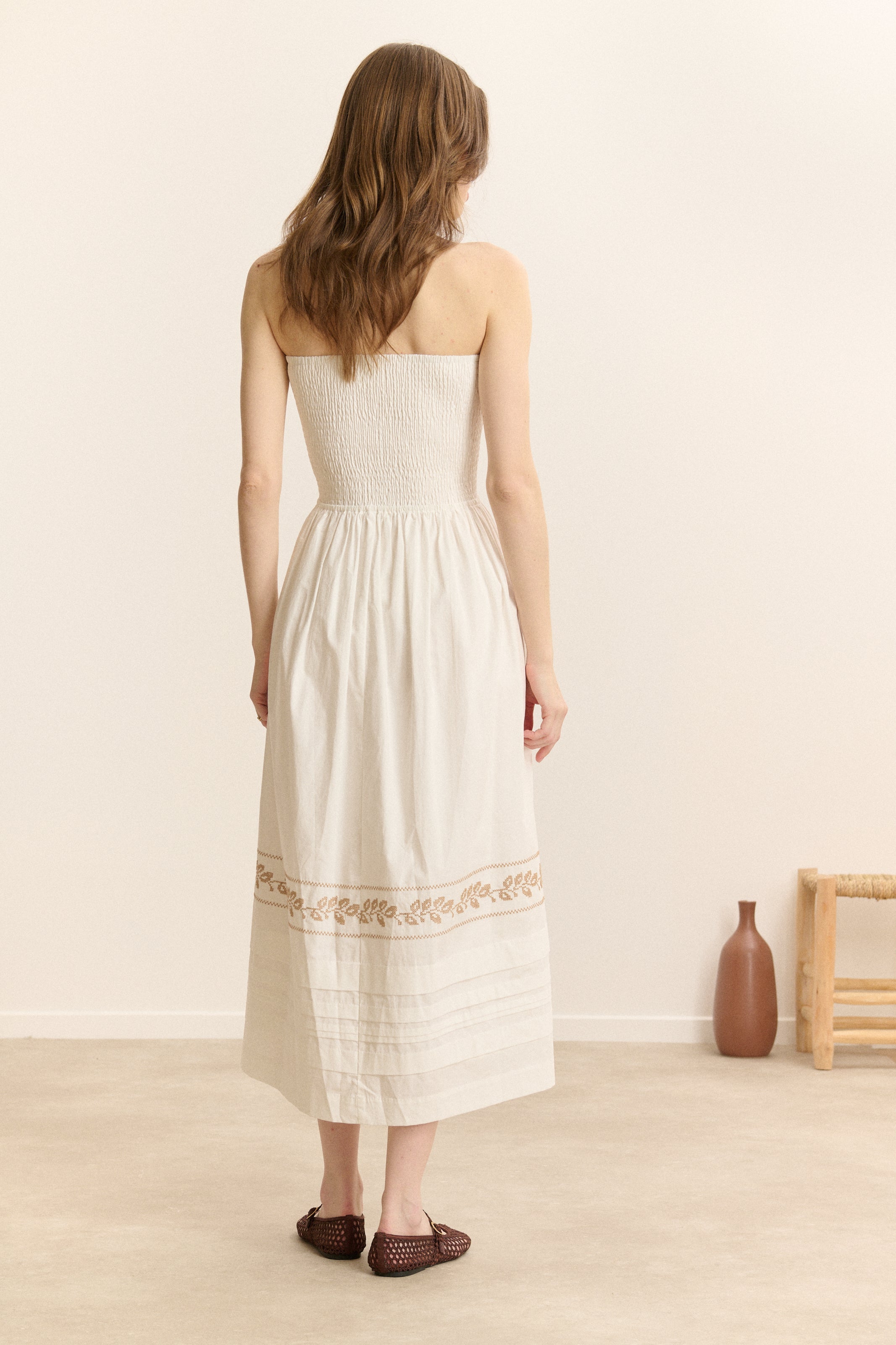 Robe Vanille - Ecru