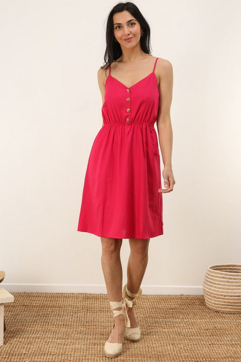 Robe Delicate - Fuchsia