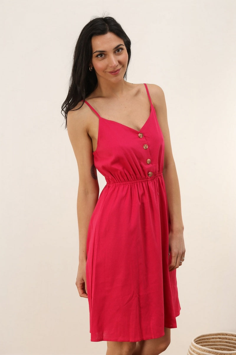 Robe Delicate - Fuchsia