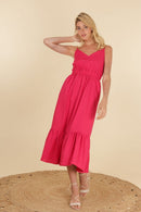 Robe Rania - Fuchsia