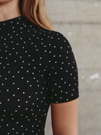 Cut Galaxy Dots Dress