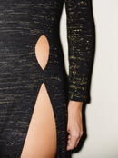 Robe Golden Gaze Noire