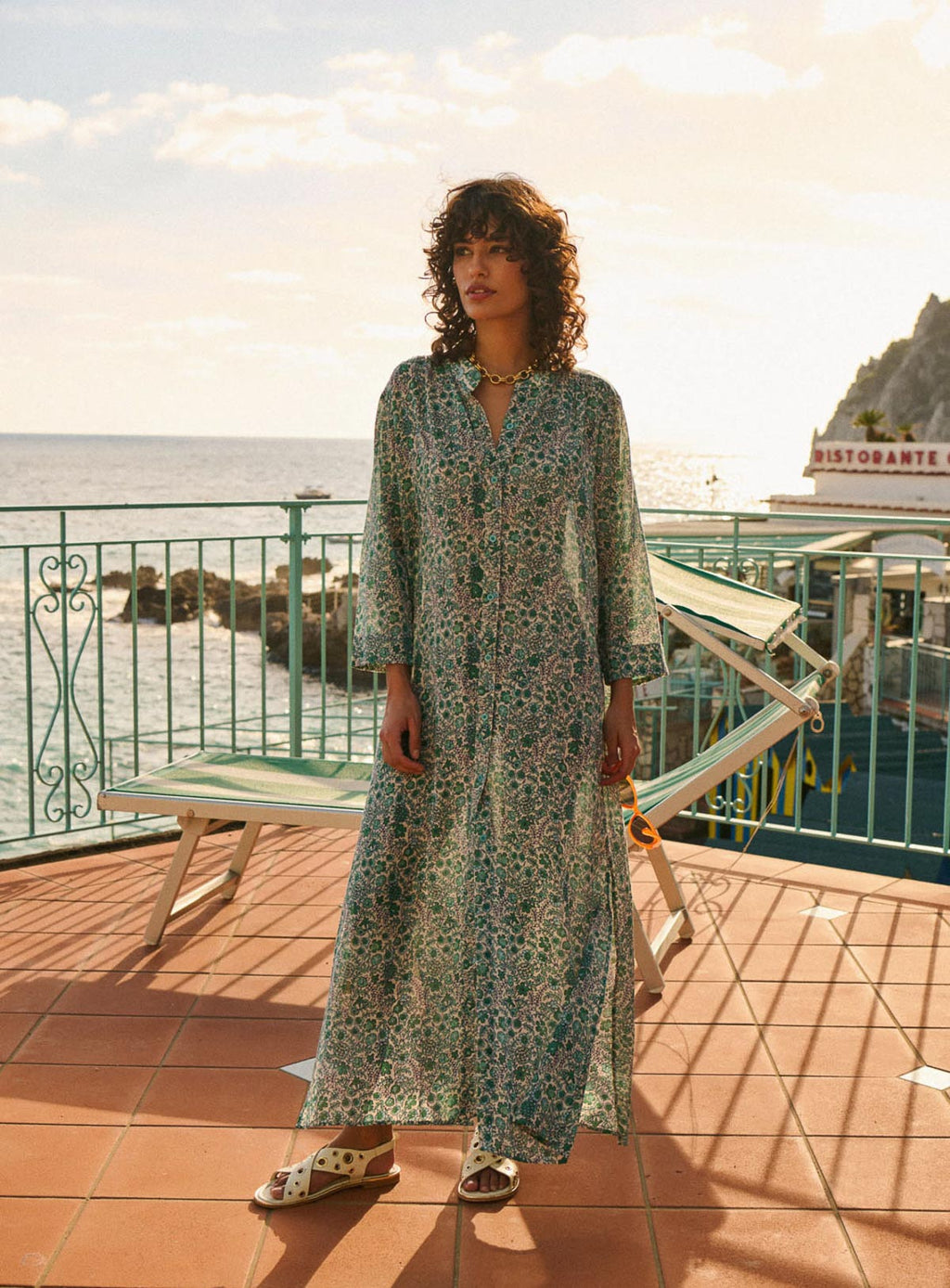 Ramara Dress - Emerald