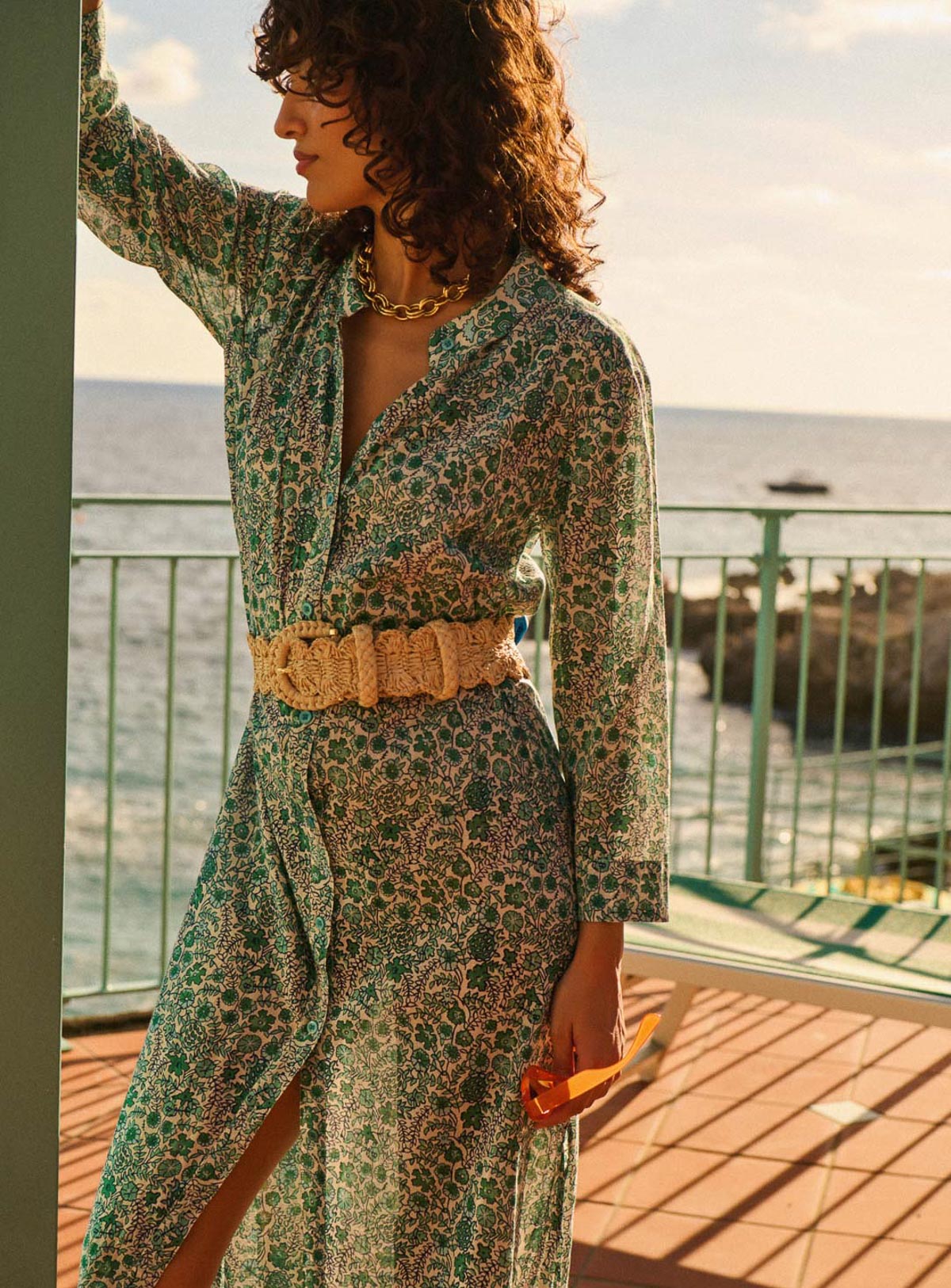 Ramara Dress - Emerald