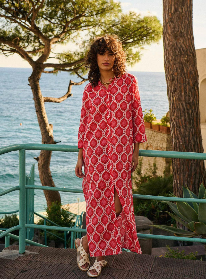 Robe Ramara - Fraise