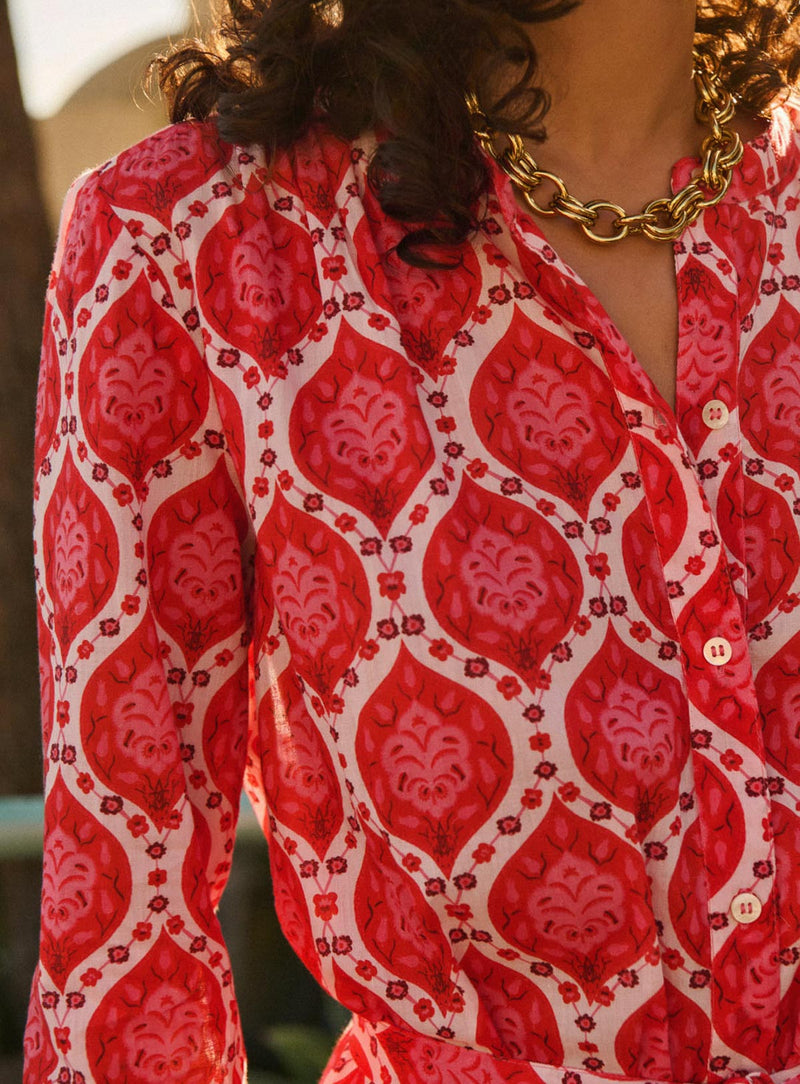 Robe Ramara - Fraise