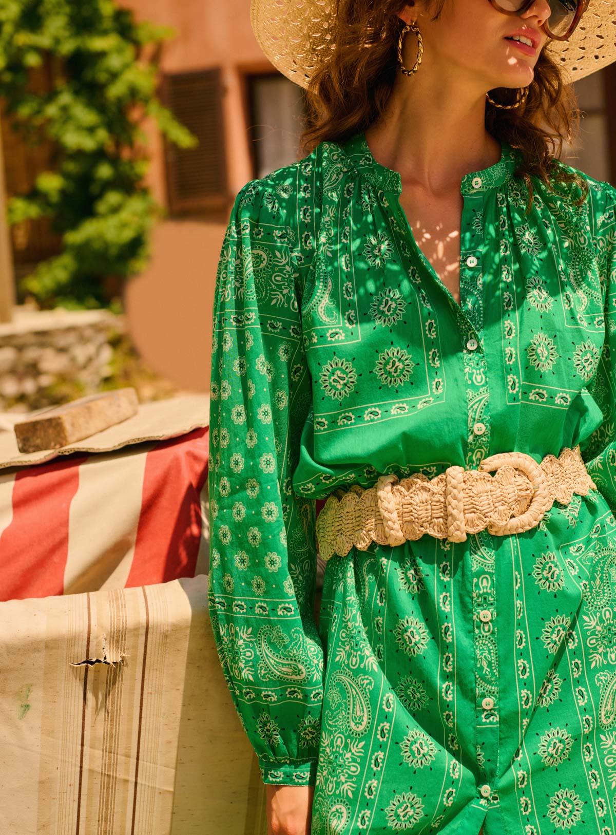Ramira Dress - Emerald