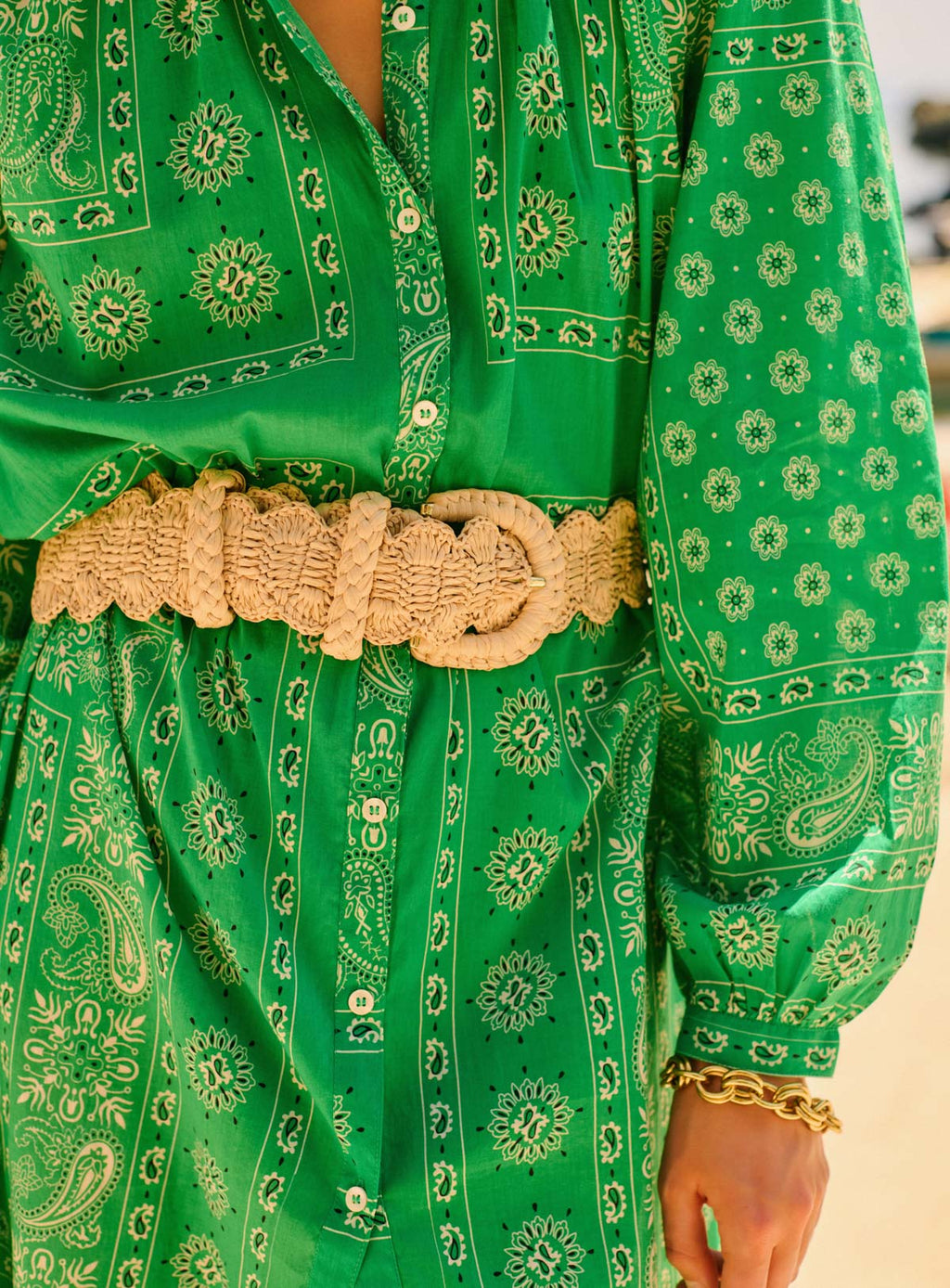Ramira Dress - Emerald