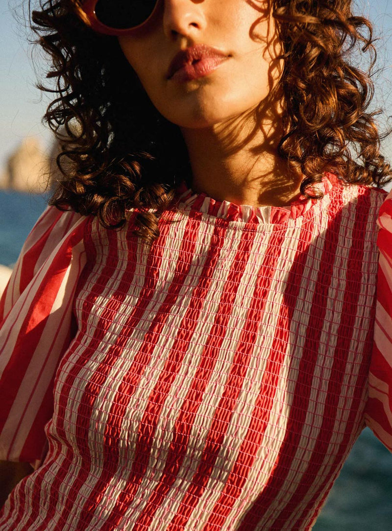 Vestido Rilla - Fresa