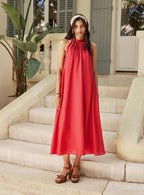 Riyu Dress - Fuchsia