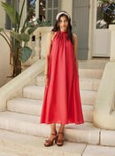 Vestido Riyu - Fucsia