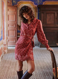 Romance Dress - Burgundy