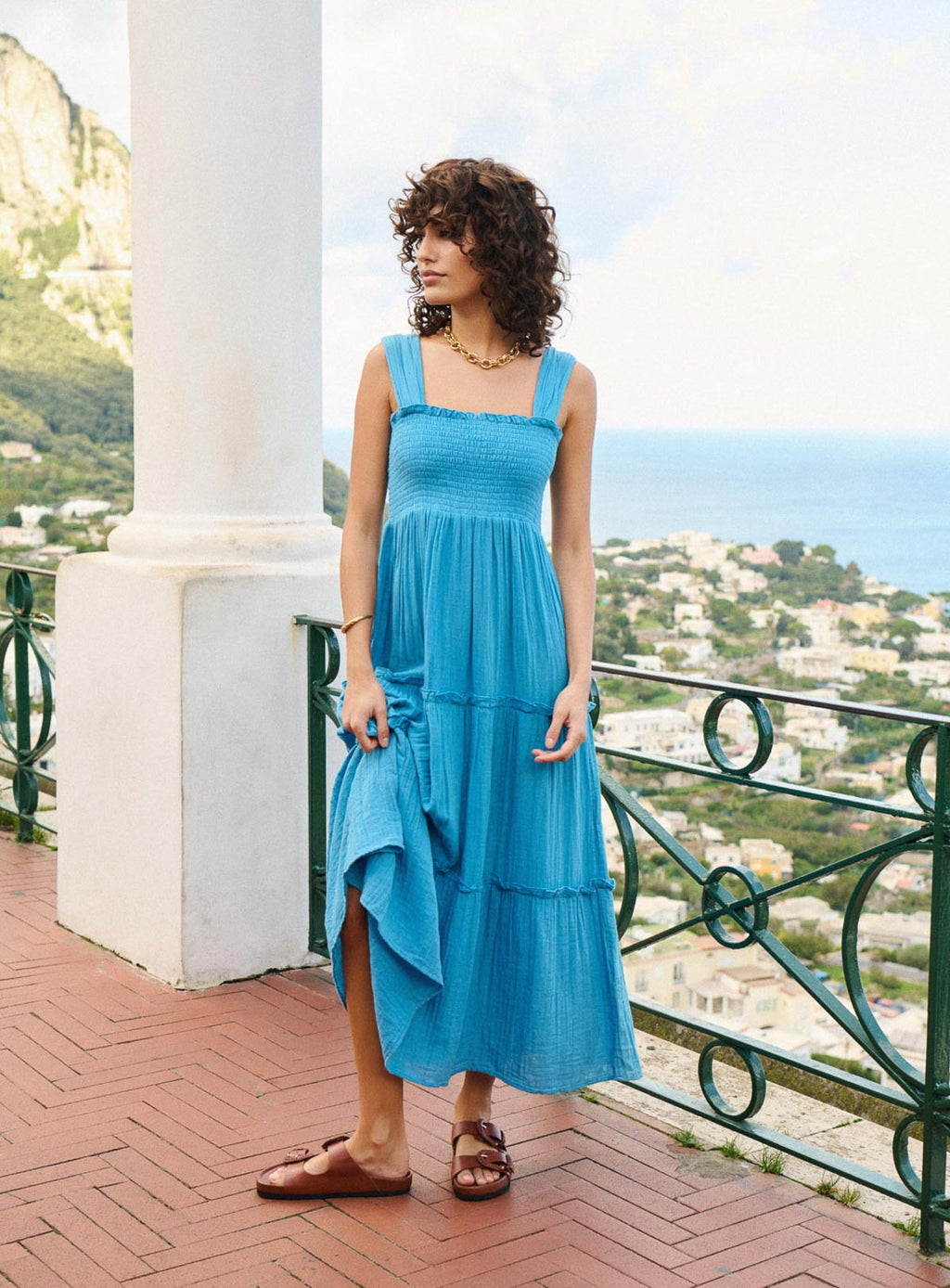 Ron Dress - Sea