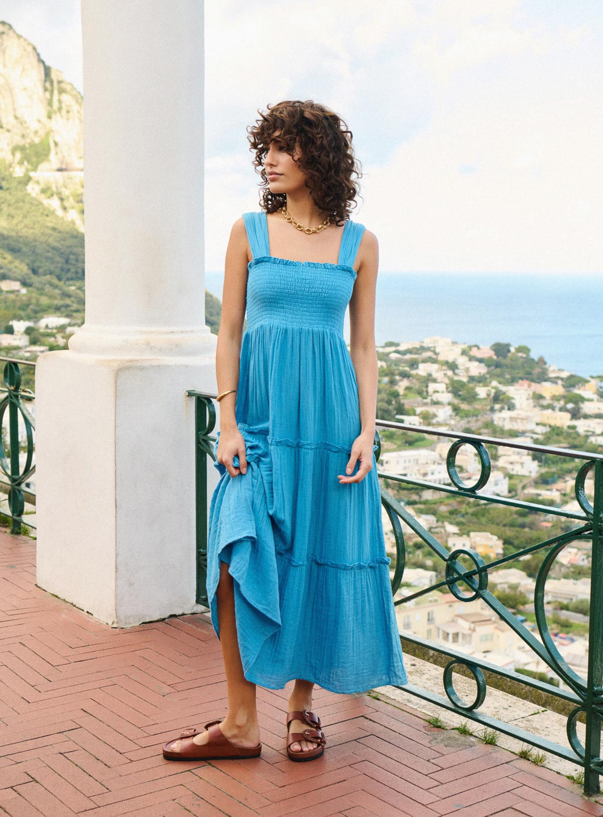 Ron Dress - Sea
