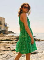 Rosa Dress - Emerald