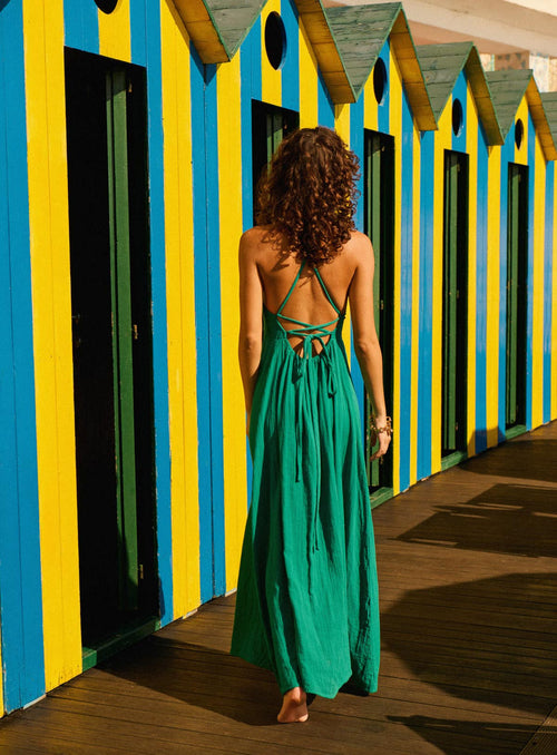 Rudy Dress - Emerald