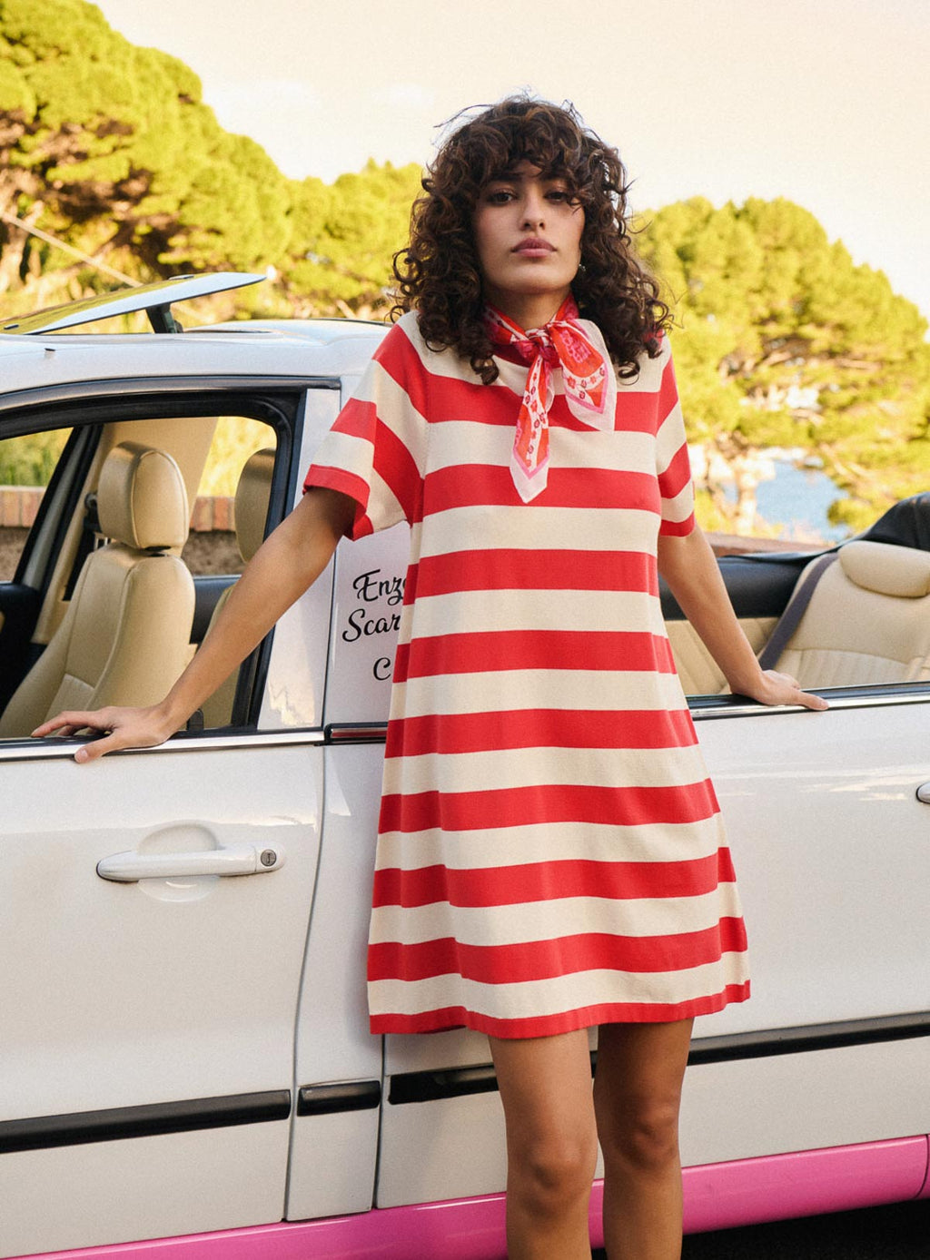 Robe En Maille Rutabaga - Fraise