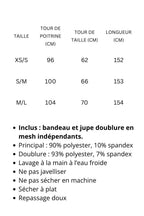 Robe Longue Drapée En Dentelle – Bleu