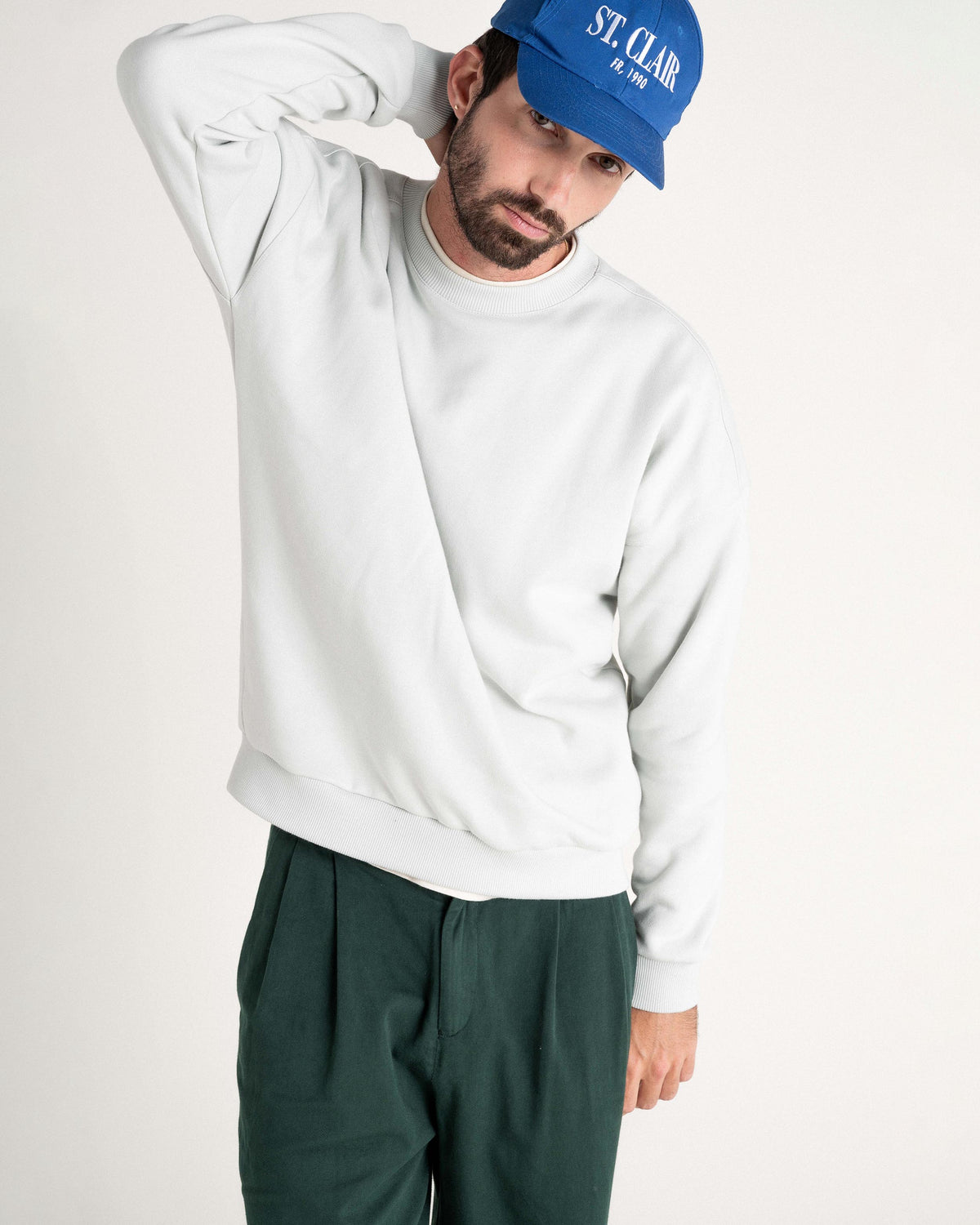 Sweatshirt Rocky Light Olive