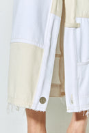 Robe Patchwork Rok Blanche Et Écrue