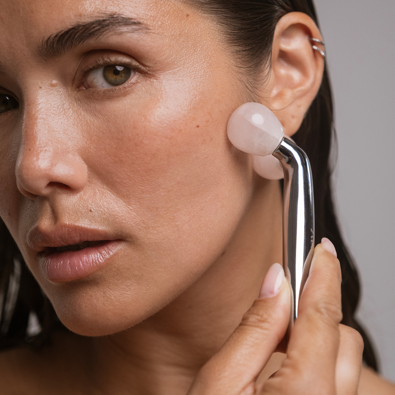 Roll-On V shape-Outils Visage-Roll On Jade