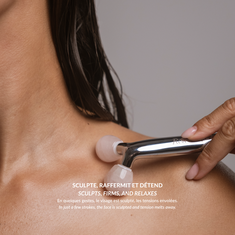 Roll-On V shape-Outils Visage-Roll On Jade