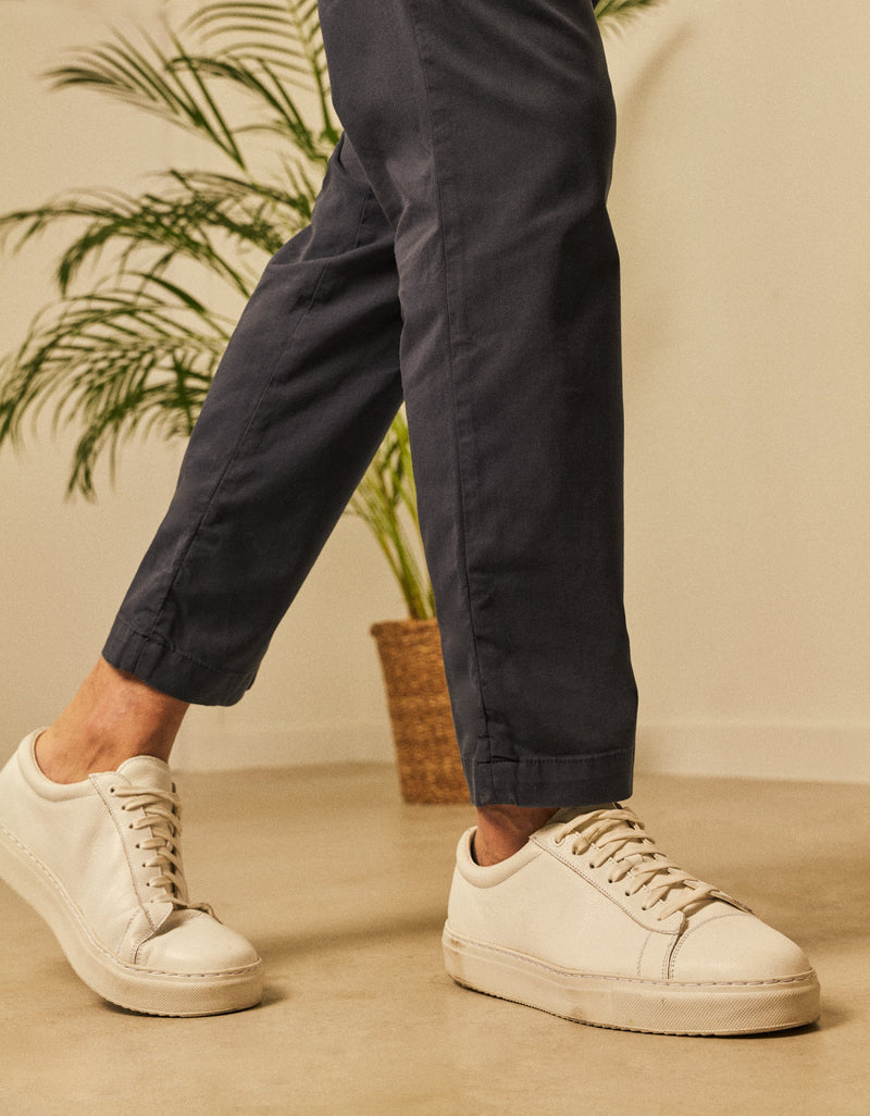 Reiko - Pantalones chinos capri Romain - Azul marino oscuro - Hombres