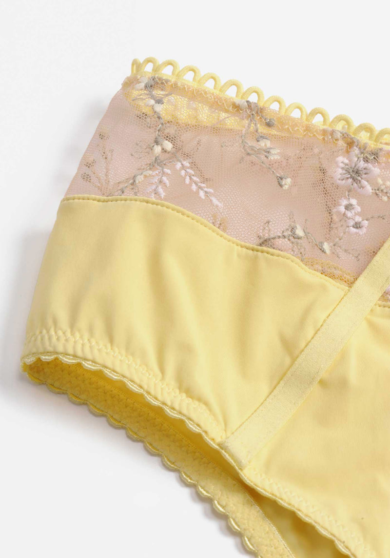 Culotte Haute Romeo - Jaune