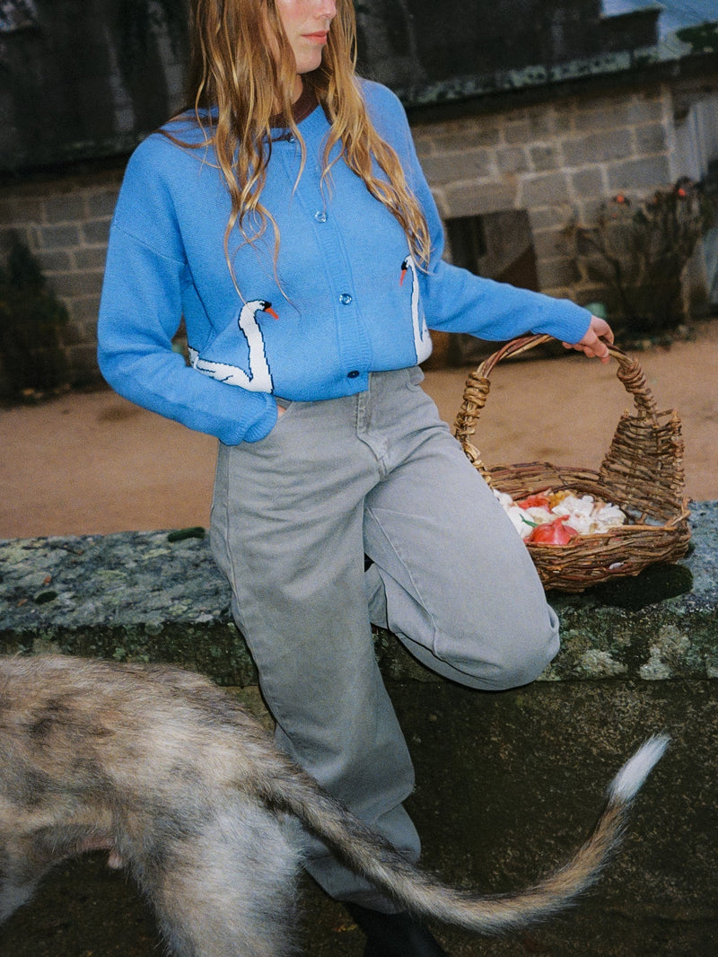 Cira Cardigan - Blue