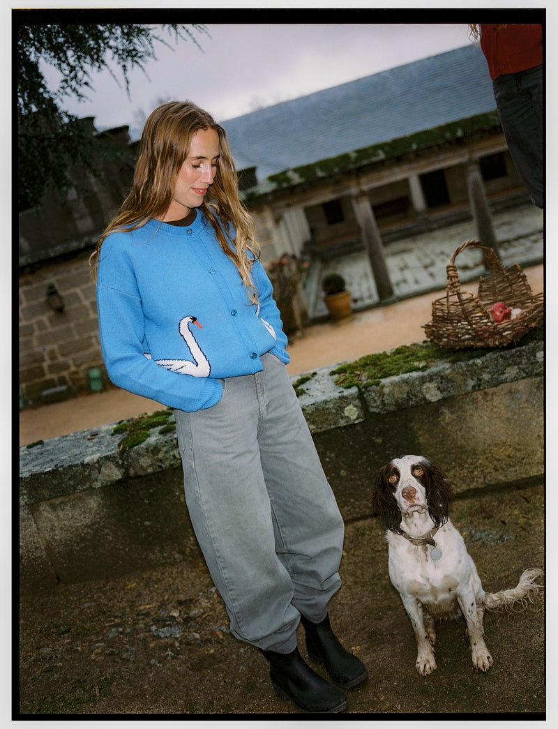 Cira Cardigan - Blue