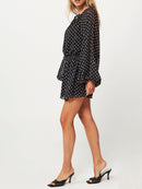 Rotate - Robe Courte Noir - Femme