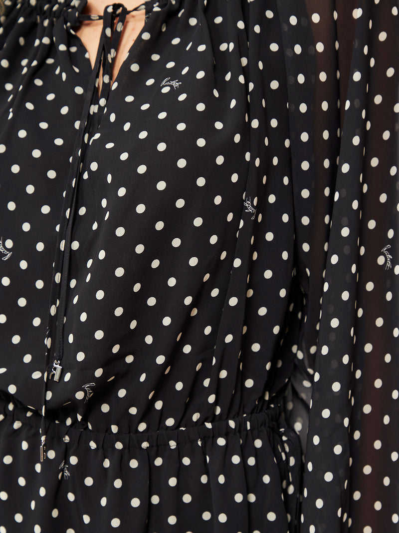 Rotate - Robe Courte Noir - Femme