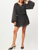 Rotate - Robe Courte Noir - Femme