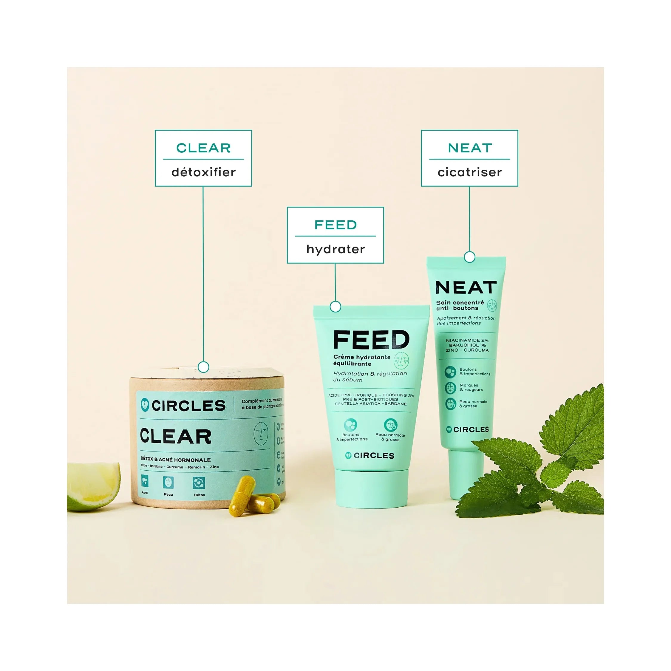 Routine Acné Universelle - Équilibre & Apaisement De La Peau