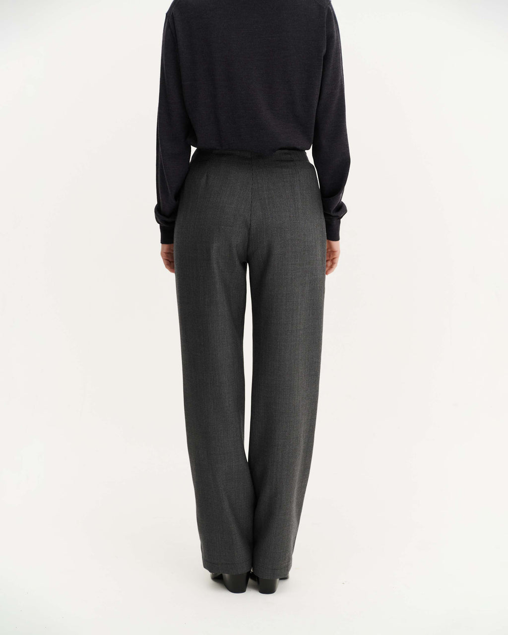Pantalon Ryu Grey Houndstooth