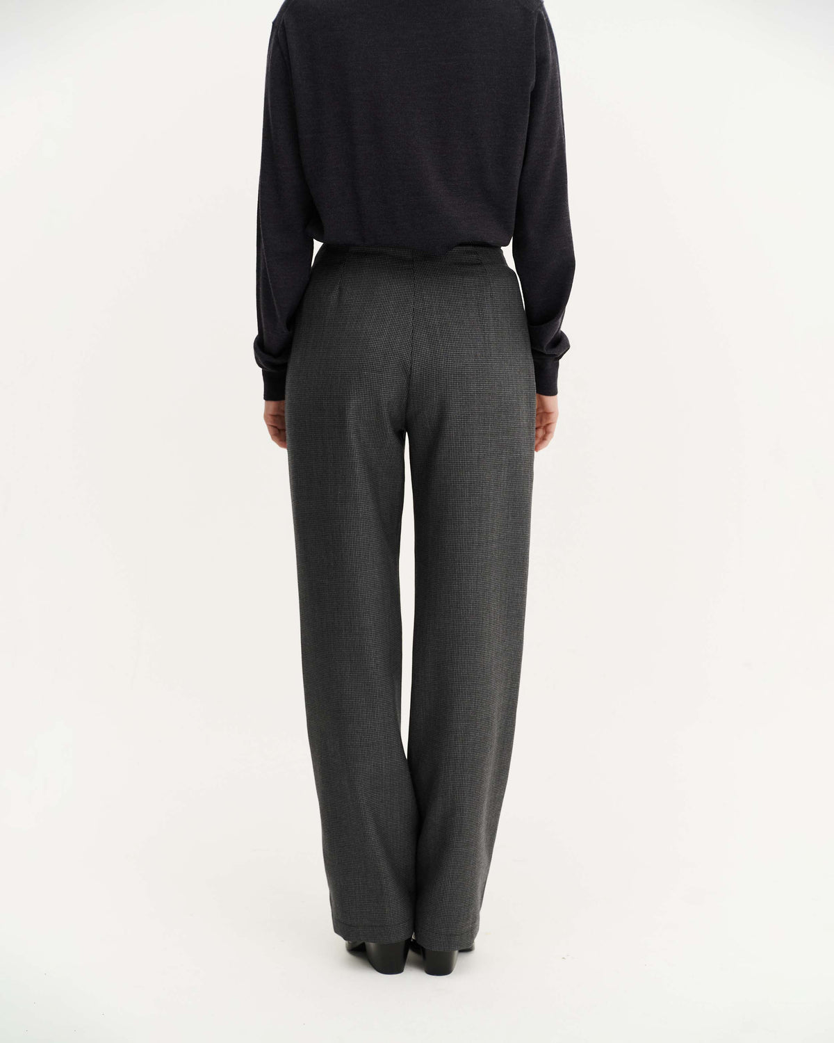 Pantalon Ryu Grey Houndstooth