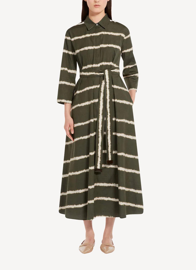 S Max Mara - Robe - Kaki - Femme