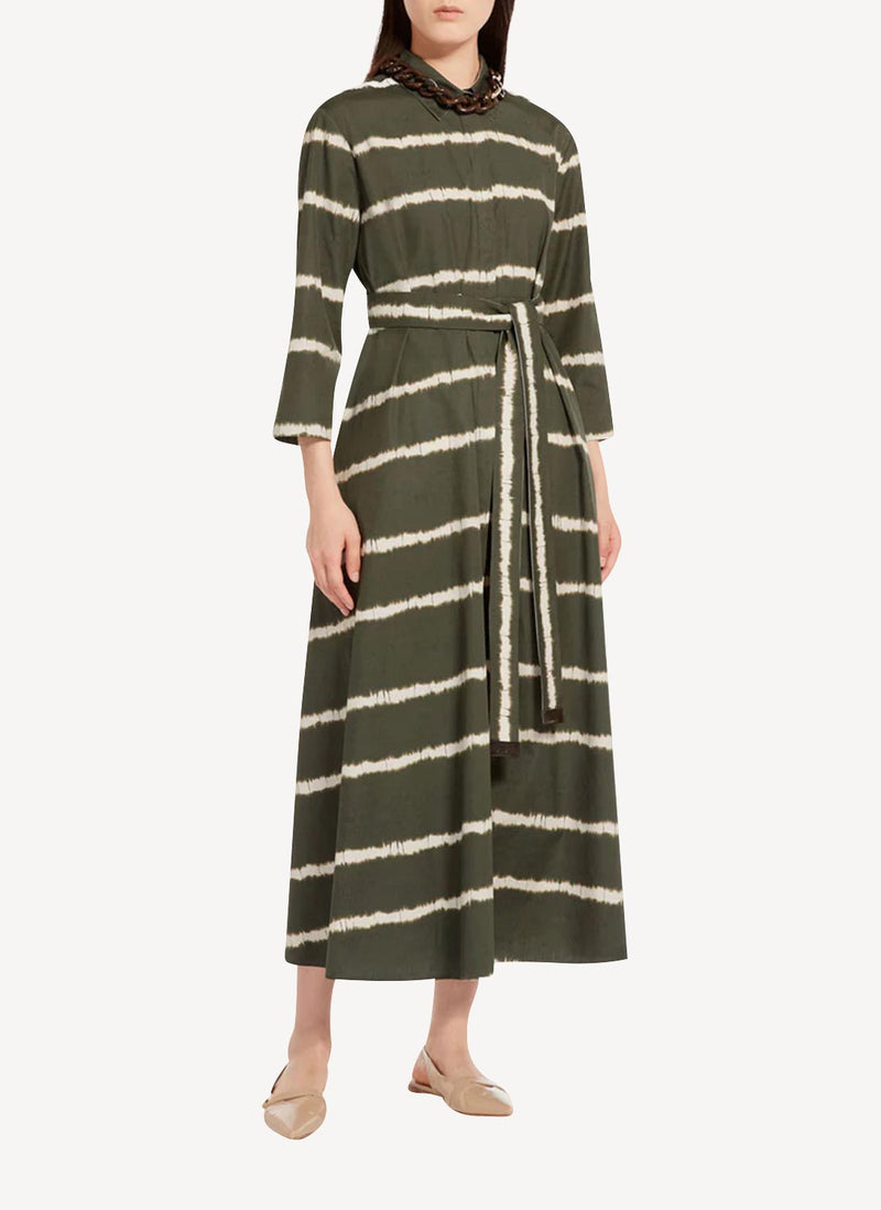 S Max Mara - Robe - Kaki - Femme