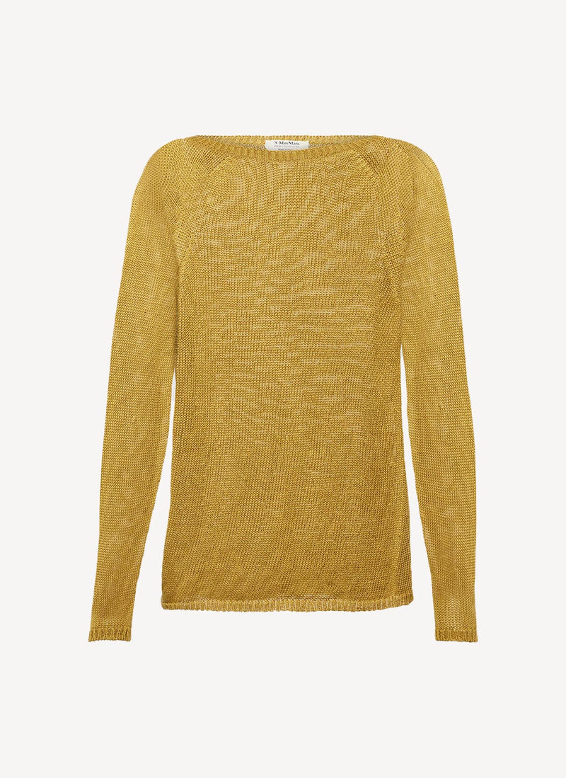 S Max Mara - Pull - Yellow - Femme