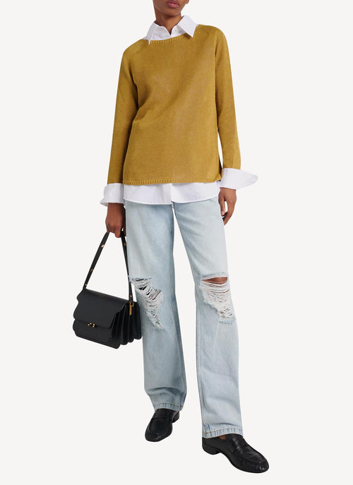 S Max Mara - Pull - Yellow - Femme