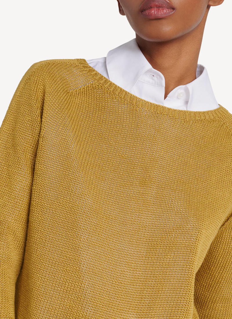 S Max Mara - Pull - Yellow - Femme